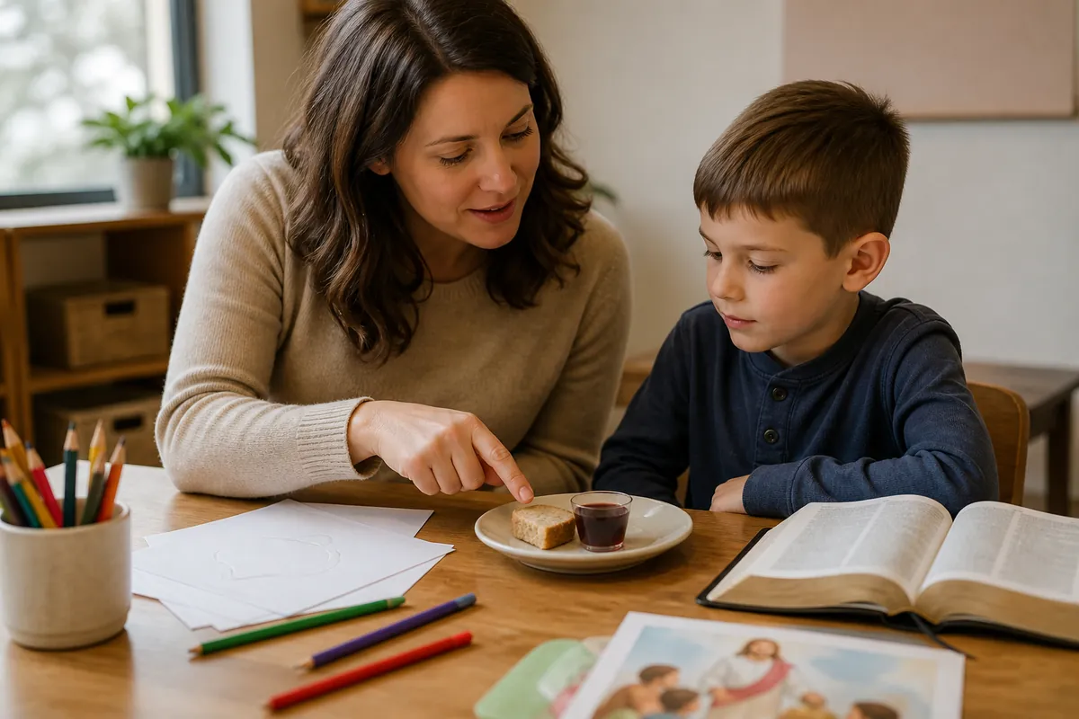 How to Explain Communion to Kids Without Overcomplicating It