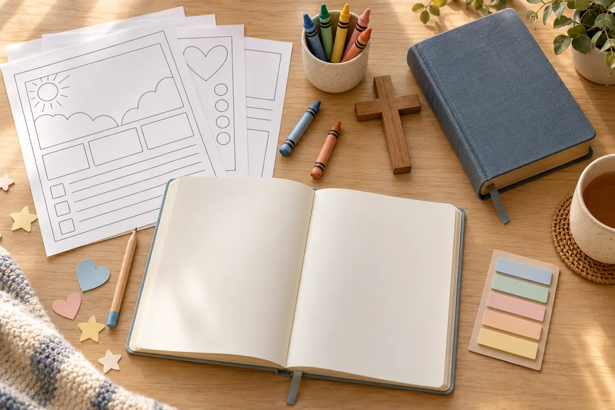 Detail related to How to Lead a Kids Bible Study Journal Without Winging It