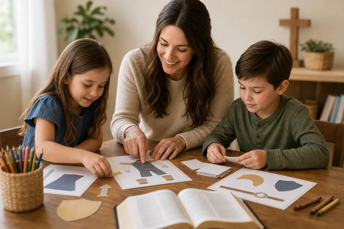 How to Teach Kids the Armor of God (Without a Costume)