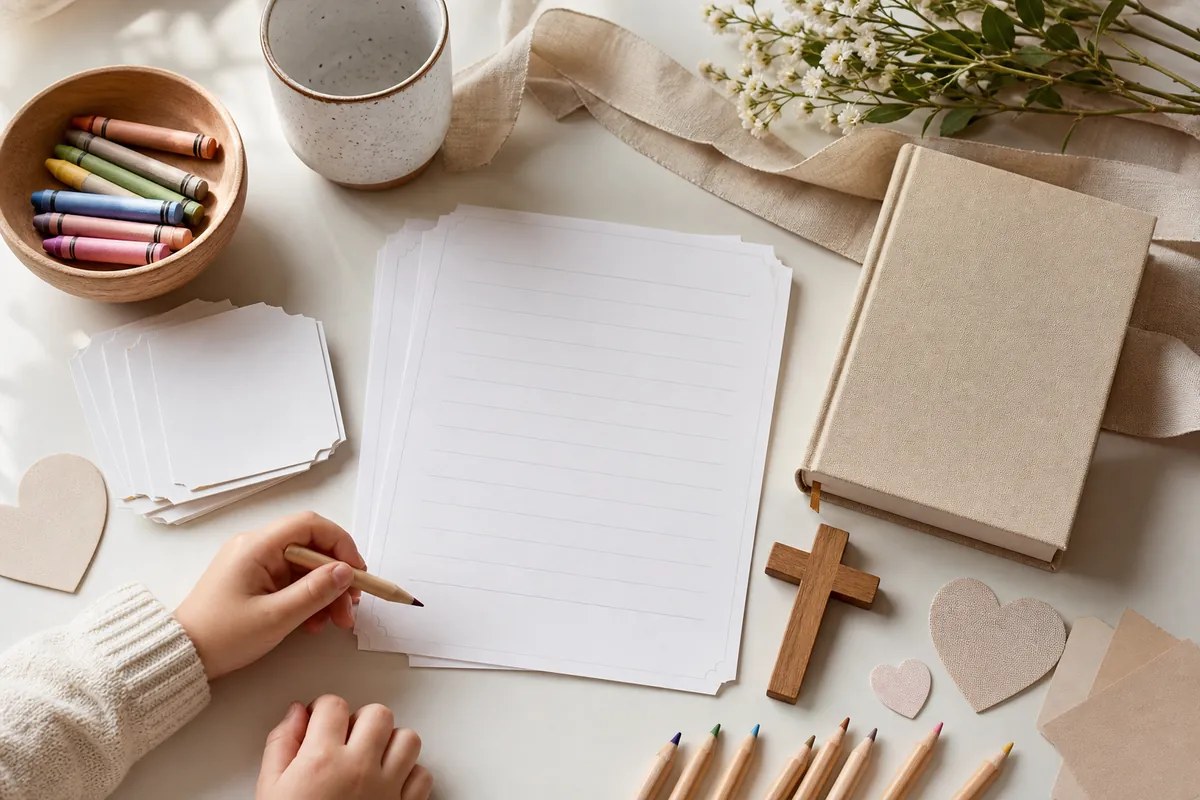 Detail related to How to Teach Kids the Lord's Prayer Line by Line