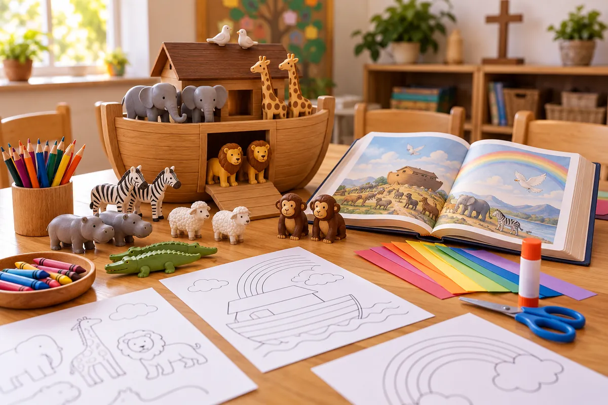 Noah's Ark Sunday School Lesson: A Simple 30-Minute Plan