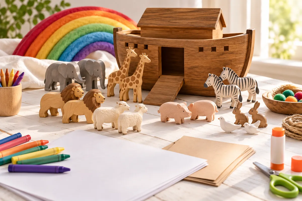 Detail related to Noah's Ark Sunday School Lesson: A Simple 30-Minute Plan