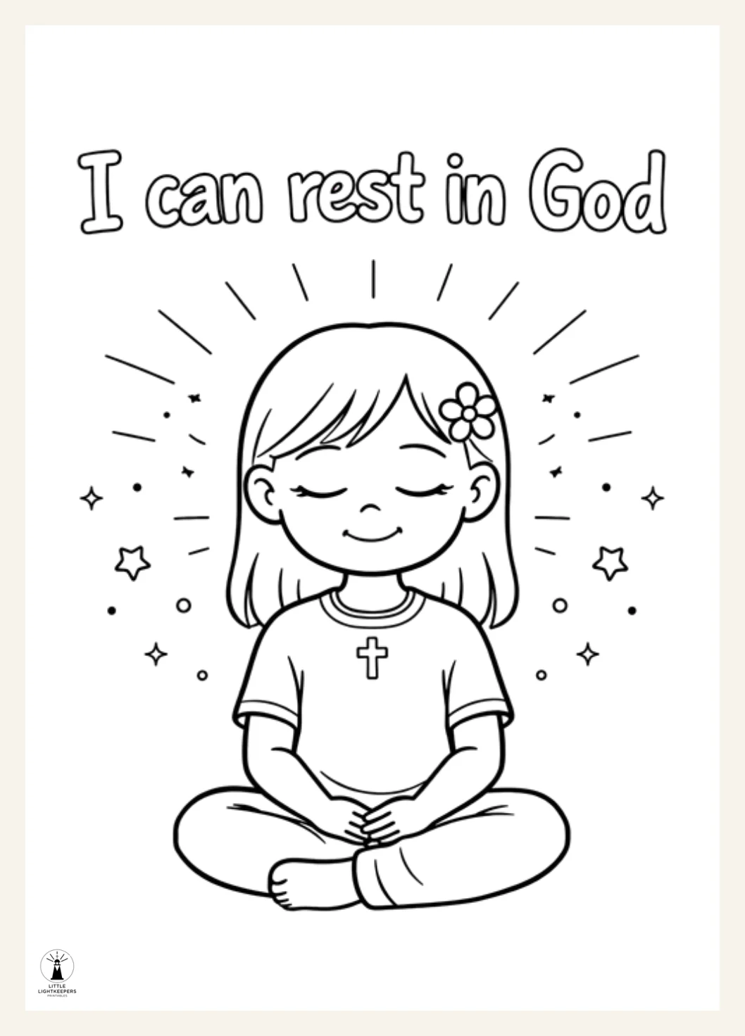 Bible Verse Affirmation Coloring Book for Kids | God Knows My Name (48 Pages) — Gospel Coloring For Kids Christian Actual Buyer Preview 3