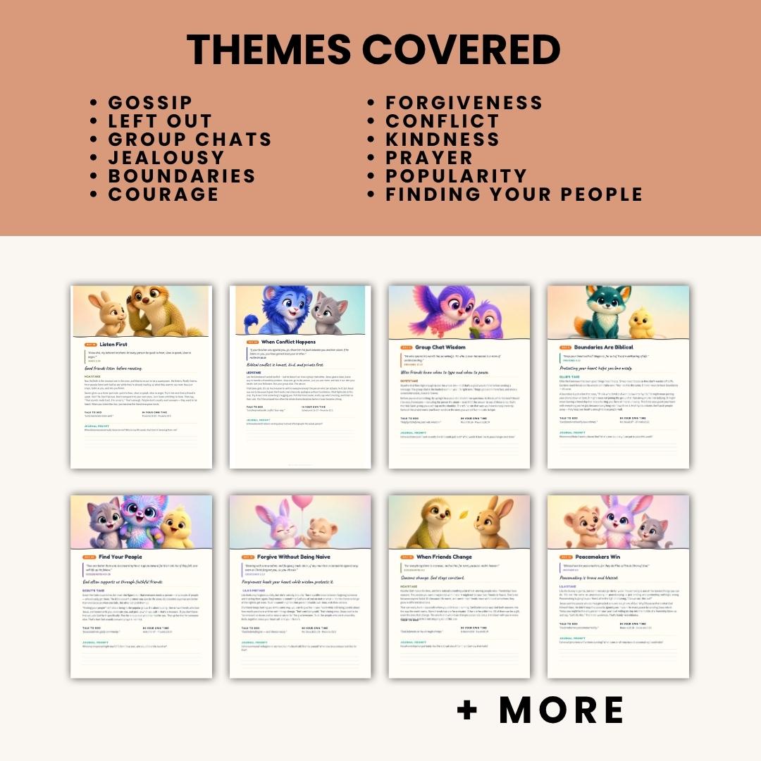 Kids Devotional | Real Friends 33 Daily Friendship Devotions | Bible Journal for Tweens 8-13 — Kids Devotional Real Friends 33 Daily 2